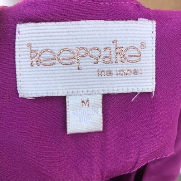 Keepsake The Label Lost Without You Dress in Boysenberry Size M - Picture 6 of 9